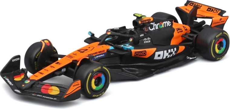 Bburago McLaren F1 MCL39 (2025) Lando Norris #4 – Formel 1-model 1:43
