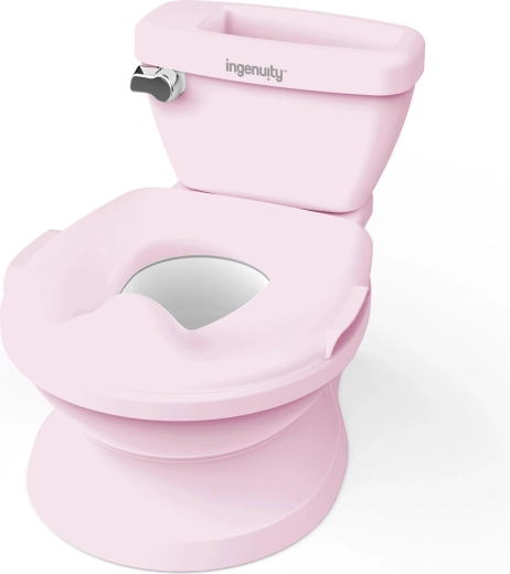 Ingenuity My Size børnepotte med lyd, pink