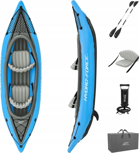 Oppustelig kajak til 2 personer Hydro‑Force Cove Champion 331 × 88 cm