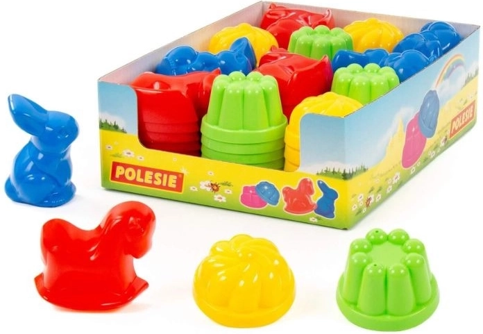 Sandform til børn, forskellige typer
