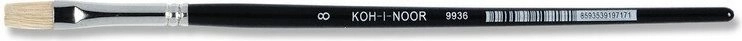 Flad pensel nr. 8 KOH-I-NOOR