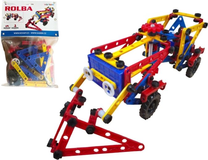 Variant mini traktor – polyteknisk byggesæt (209 dele)