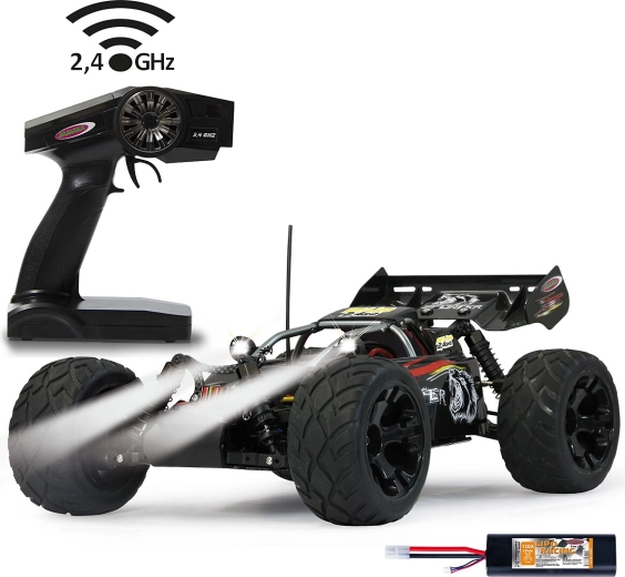 JAMARA Splinter Desertbuggy 4WD 1:10 med LiPo-batteri og LED-lygter