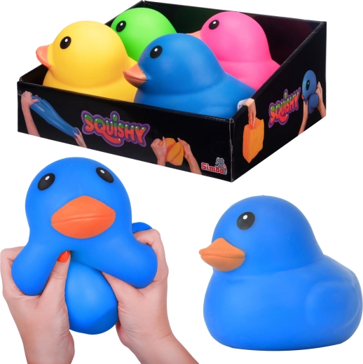 Simba blå klemmeand Squishy 17 cm