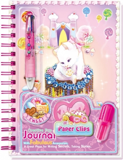 Pecoware spiralbundet dagbog Kitten