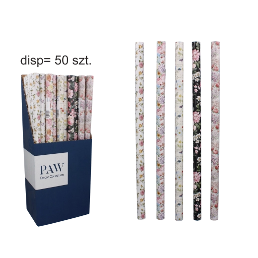 Dekorativt gavepapir 200 × 70 cm – universelt mønstermix