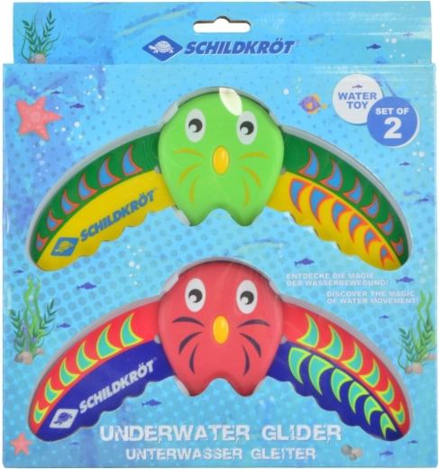 Schildkröt undervandsglider rokke (sæt med 2 stk.)