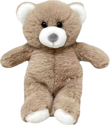 Maskotbamse Oluš 15 cm beige