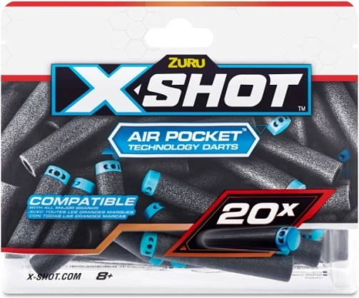 X-Shot Excel erstatningsskumdartpile 20 stk