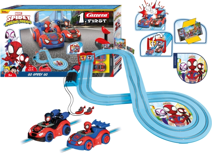 Racerbane Carrera First Spidey – Go Spidey Go! 2,9 m