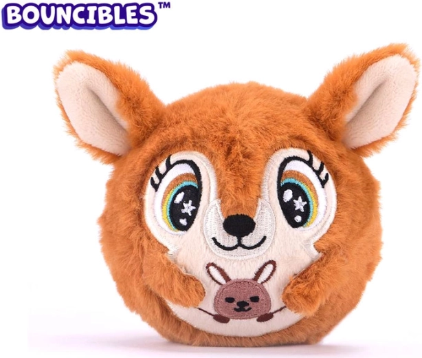 Plys hoppelegetøj Bouncibles Jumpi 8 cm