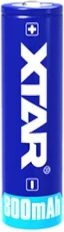Xtar li-ion-akkumulator 14500 (AA/R6) 3,7 V 800 mAh med beskyttelse - 1 stk.