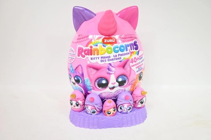 ZURU Rainbocorns Eggzania kitty mania mellemstort overraskelsesæg - 1 stk.