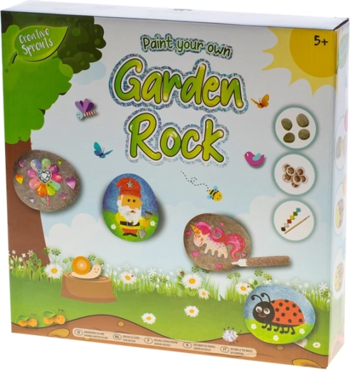 Grow&Decorate stenmaling – kreativt sæt til børn 5+