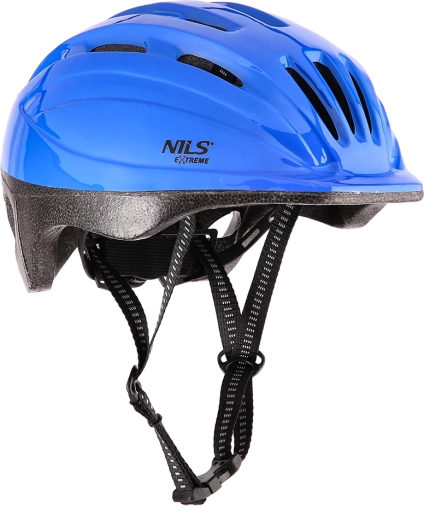 Cykelhjelm NILS Extreme blå – S (48-52 cm)