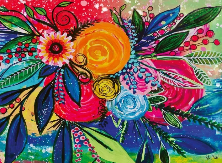 Ravensburger puslespil Farverig mangfoldighed 500 brikker