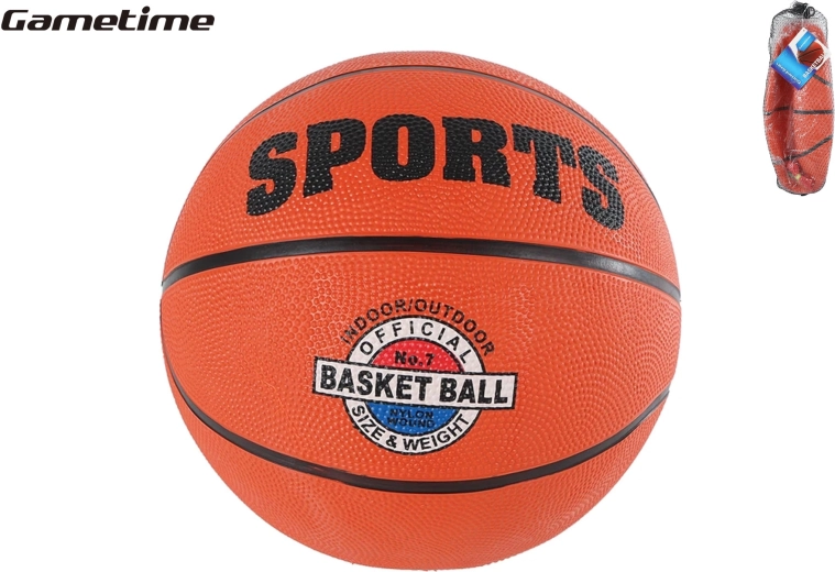 Basketbold størrelse 7 GAMETIME til træning og rekreativt spil
