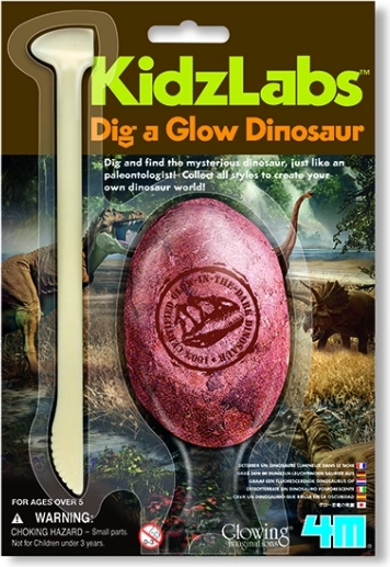 4M Fosforescerende dinosaurusskelet