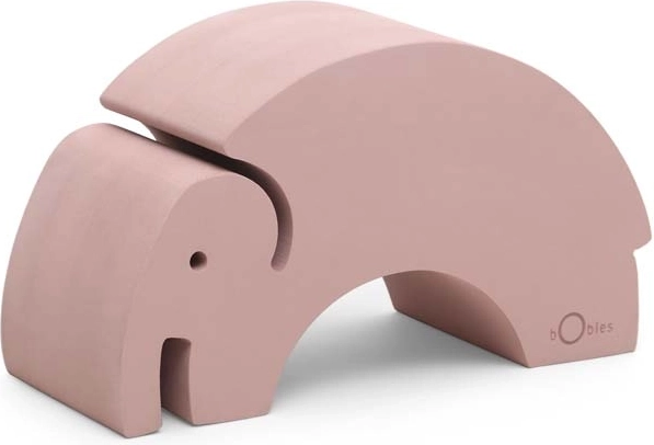 bObles elefant balancelegetøj Vintage Rose