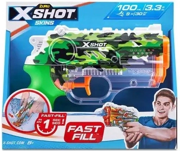 Hurtig påfyldning Skins Nano vandblaster