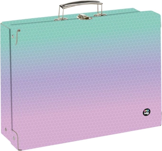 Kuffert A4 OXY NEXT Ombre Pink