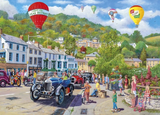 Puslespil Landsby Matlock Bath 1000 stykker fra Gibsons