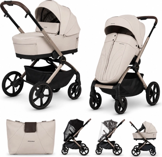 Adamex kombivogn Como natura beige 2-i-1