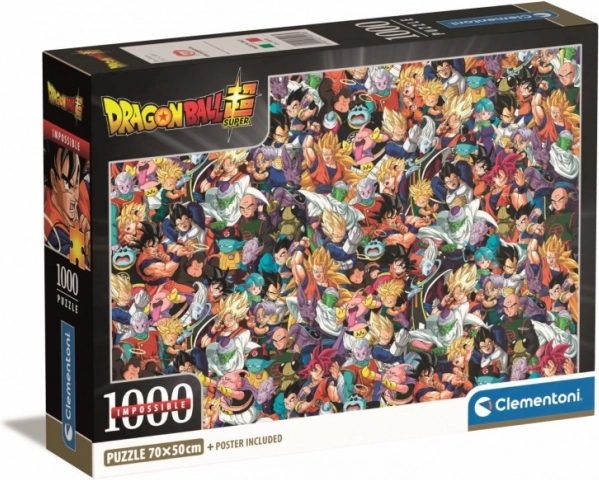 Puslespil 1000 brikker Dragon Ball - Clementoni