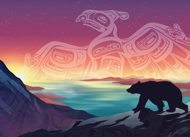 Cobble Hill Puslespil Stormtrooper og Bjørn 500 brikker