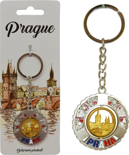 Nøglering Prag – stilfuld souvenir med bymotiv