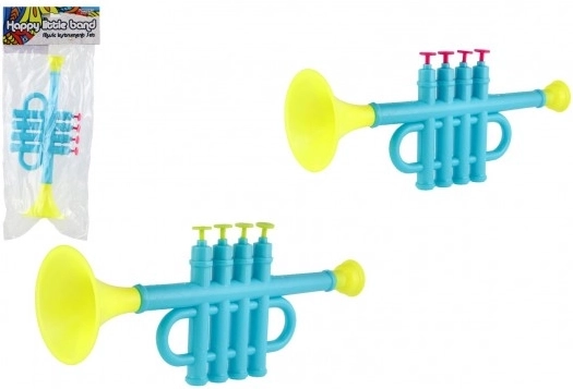 Plastisk børnetrompet 25 cm