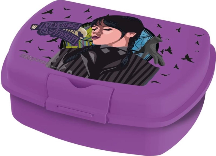 Madkasse Wednesday i plast 14 × 18 × 6,7 cm