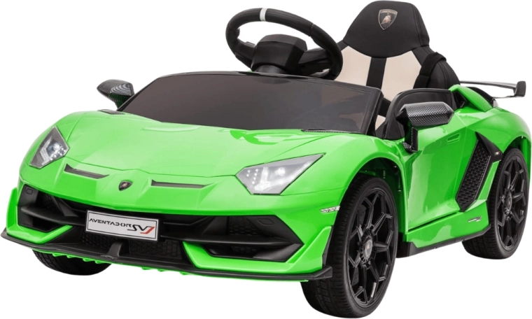 Elektrisk børnebil Lamborghini, grøn