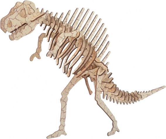 Træ 3D-puslespil Spinosaurus