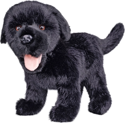 Plys-labrador sort 23 cm - 1 stk.