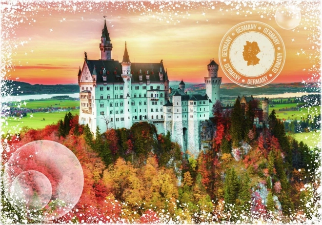 Puslespil Jorden rundt: Tyskland 2000 brikker