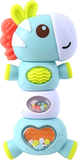 Playgo klikkende rangle 20 cm - 1 stk.