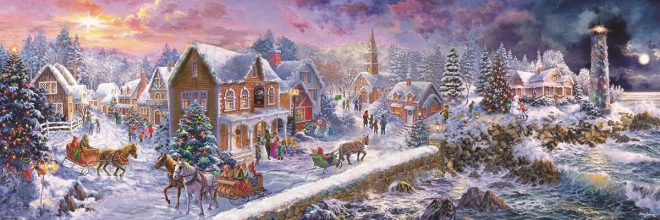 Panoramapuslespil Ferie ved kysten