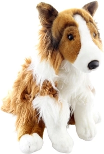 Plysset collie 30 cm