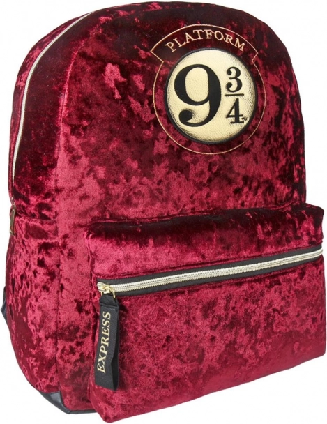 Casual fløjl rygsæk Harry Potter