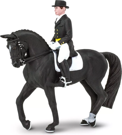 Safari Ltd. figur holstenerhest med rytter