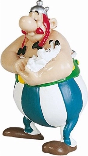 Asterix & Obelix samlerfigur Obelix med Idefix - 1 stk.