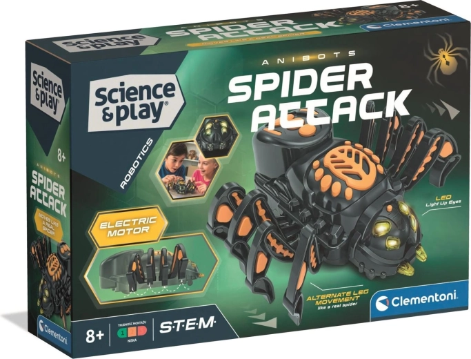 Clementoni Science & Play Robotics: Edderkoppeangreb