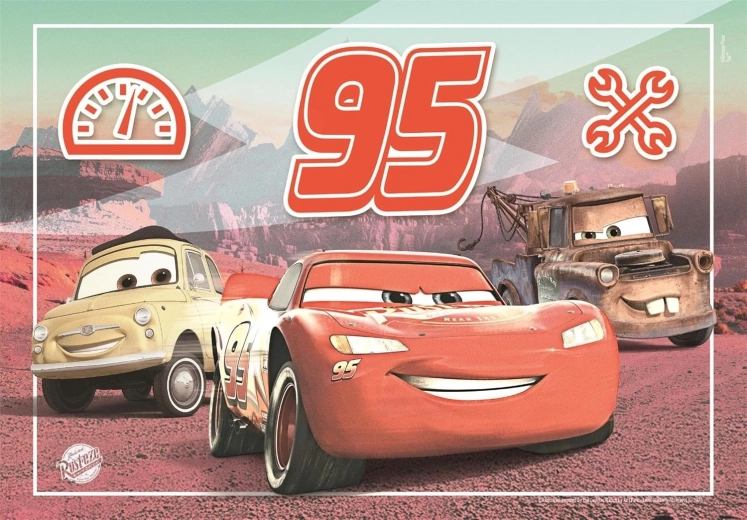 Puslespil CLEMENTONI Biler 60 brikker