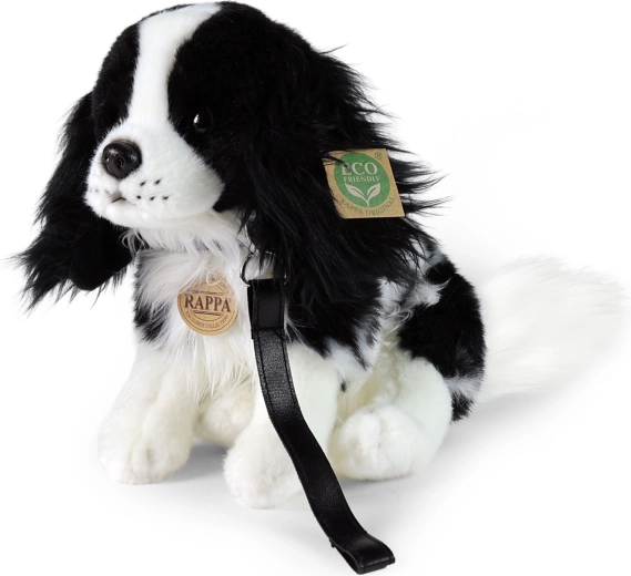 Rappa plyshund cavalier med snor 27 cm ECO-FRIENDLY