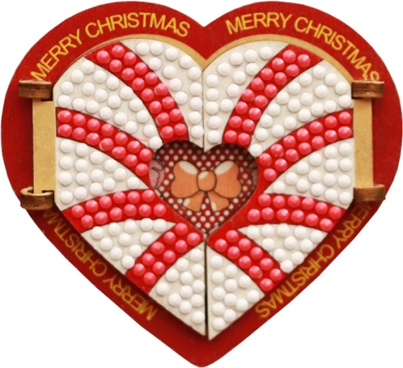 2Kids Toys diamantmaling magnet s hjerte