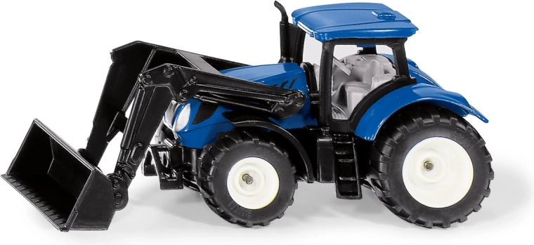 SIKU traktor New Holland med frontlæsser