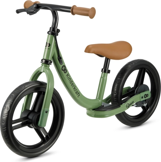 Kinderkraft løbecykel Space deep light green