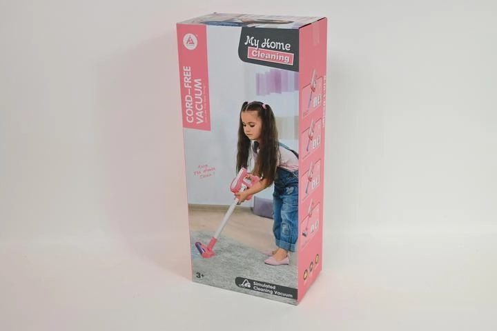 Støvsuger med stangdesign med 4 mundstykker