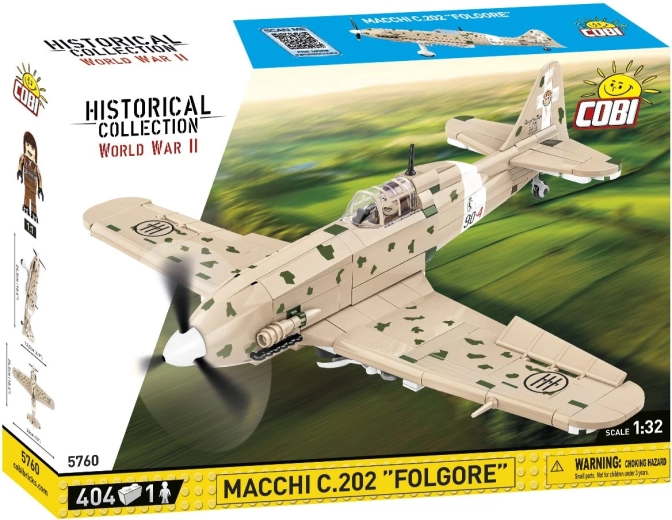 Cobi Macchi C.202 Folgore byggesæt til fly 1:32 - 1 stk.